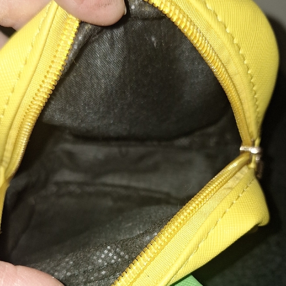 Small Pineapple Crossbody Bag - Yellow Green Cutout - Picture 8 of 14